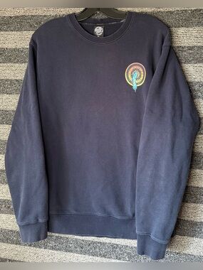 Santa Cruz Skateboards Navy Blue Crewneck Sweatshirt Men’s Medium